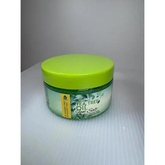 Natural Tea Tree Oil Foot Salts - Soothing Relief - Picture 1 of 2